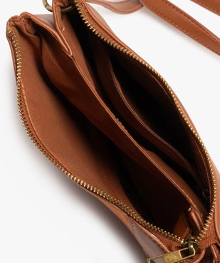 Sac pochette effet patchwork femme vue3 - GEMO (ACCESS) - GEMO