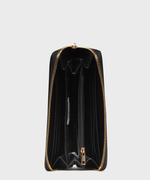 Portefeuille avec fermeture zippée femme vue3 - GEMO (ACCESS) - GEMO