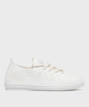 Tennis en toile tricotée femme - Terre de marins vue1 - TERRE DE MARINS - GEMO