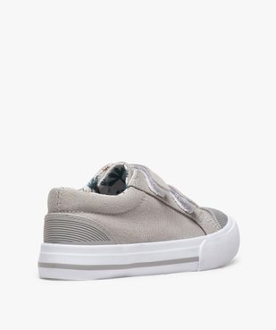Tennis bébé garçon en toile de coton bio - Mieux vue4 - GEMO C4G BEBE - GEMO