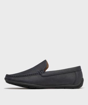 Mocassin semelle intérieure cuir homme vue3 - URBAN STEPS - GEMO