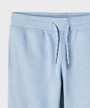 Pantalon de jogging avec intérieur molletonné garçon vue2 - GEMO (JUNIOR) - GEMO