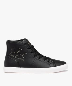 Baskets homme mid-cut unies à lacets – Christian Lacroix vue1 - CHRIST. LACROIX - GEMO