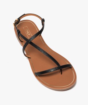 Nu-pieds femme à talon plat et entre-doigts extra fin - Only vue5 - ONLY - GEMO
