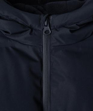 Blouson déperlant doublé polaire à capuche garçon vue4 - GEMO 4G GARCON - GEMO