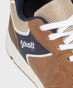 Baskets jogger à lacets garçon vue6 - SCHOTT - GEMO