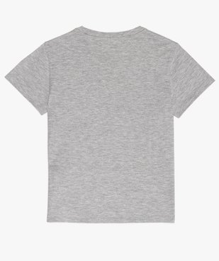 Tee-shirt fille à manches courtes 100% coton biologique vue2 - GEMO (JUNIOR) - GEMO