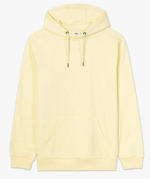 Sweat homme à capuche avec poche kangourou vue4 - GEMO (HOMME) - GEMO