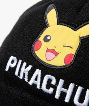 Ensemble enfant 3 pièces : snood + bonnet + gants Pikachu - Pokémon vue2 - POKEMON - GEMO