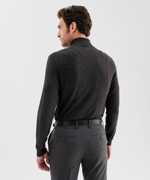 Pull à col roulé en maille fine homme vue10 - GEMO 4G HOMME - GEMO