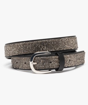 Ceinture femme brillante à strass vue1 - GEMO (ACCESS) - GEMO