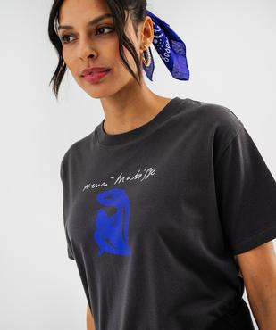 Tee-shirt manches courtes motif artistique garçon - Henri Matisse vue2 - MATISSE - GEMO