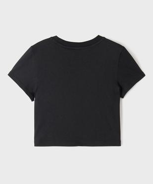 Tee-shirt manches courtes coupe courte fille - Adidas vue3 - ADIDAS - GEMO