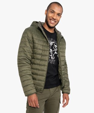 Doudoune homme fine avec capuche vue1 - GEMO 4G HOMME - GEMO