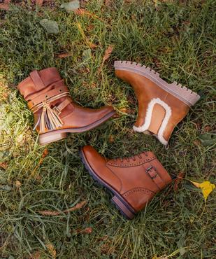 Bottines à lacets et zip élégantes fille vue6 - LOVELY WINGS GEMO FOR GOOD - GEMO