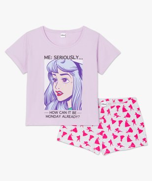 Pyjashort femme avec motif XXL - Disney vue4 - DISNEY DTR - GEMO