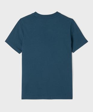 Tee-shirt manches courtes en jersey de coton imprimé garçon - Puma vue3 - PUMA - GEMO