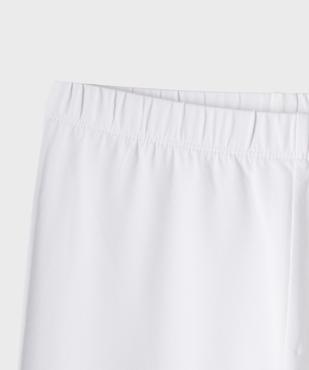 Legging court corsaire en jersey extensible fille vue2 - GEMO 4G FILLE - GEMO