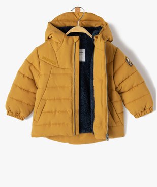Blouson bébé garçon à capuche et doublure chaude - LuluCastagnette vue2 - LULUCASTAGNETTE - GEMO