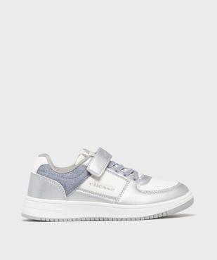 Baskets à scratch en matière métallisée et paillettes fille - Ellesse vue1 - ELLESSE - GEMO