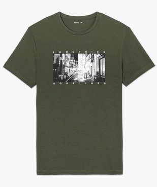 Tee-shirt homme à manches courtes imprimé Japon vue4 - GEMO (HOMME) - GEMO