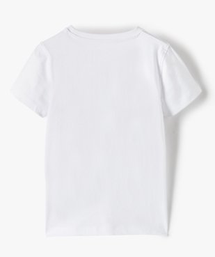 Tee-shirt garçon imprimé à manches courtes - Les Minions 100% coton biologique vue3 - NBCUNIVERSAL - GEMO