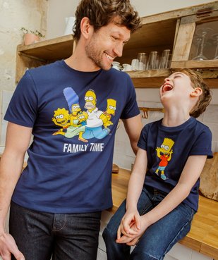 Tee-shirt manches courtes imprimé homme - The Simpsons vue6 - SIMPSONS - GEMO