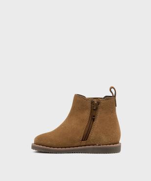 Boots dessus cuir avec élastique bébé fille - NA! vue3 - NA! - GEMO
