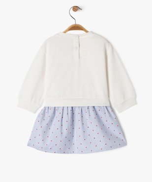 Robe 2 en 1 bébé fille - LuluCastagnette vue3 - LULUCASTAGNETTE - GEMO