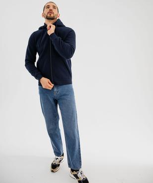 Jean loose en coton délavé homme vue6 - GEMO 4G HOMME - GEMO