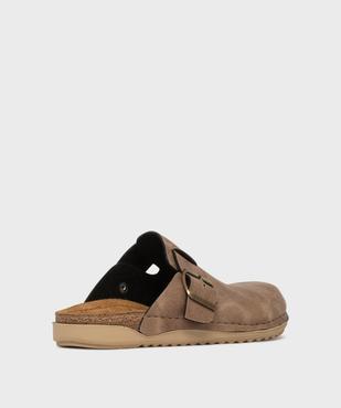 Sabots semelle intérieure cuir confort ultra légères femme - G'flex vue4 - G'FLEX - GEMO