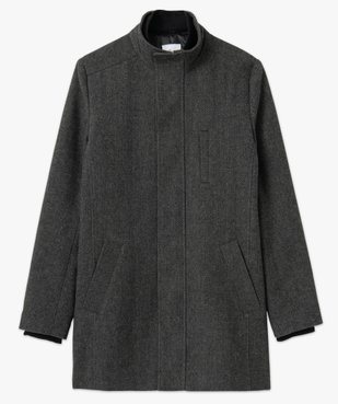 Manteau homme court avec col intérieur amovible vue5 - GEMO (HOMME) - GEMO