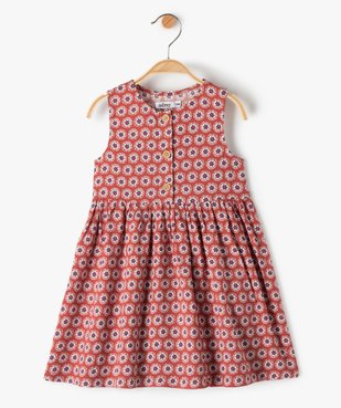 Robe bébé fille imprimée sans manches vue1 - GEMO(BEBE DEBT) - GEMO