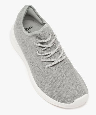 Baskets homme recyclées style chaussettes ultra légères - Mieux vue5 - GEMO C4G HOMME - GEMO