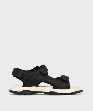 Sandales unies à scratch garçon - 5 Miles vue1 - 5 MILES - GEMO