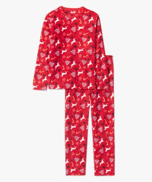 Pyjama homme spécial Noël en polaire fine vue4 - GEMO(HOMWR HOM) - GEMO