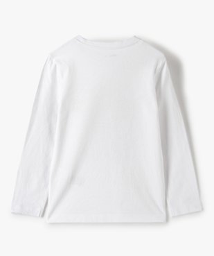 Tee-shirt garçon imprimé à manches longues vue3 - GEMO C4G GARCON - GEMO