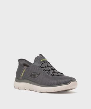 Baskets Slip-ins Summits en toile homme - Skechers vue2 - SKECHERS - GEMO