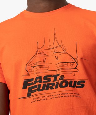 Tee-shirt homme à manches courtes – Fast and Furious vue2 - NBCUNIVERSAL DT - GEMO
