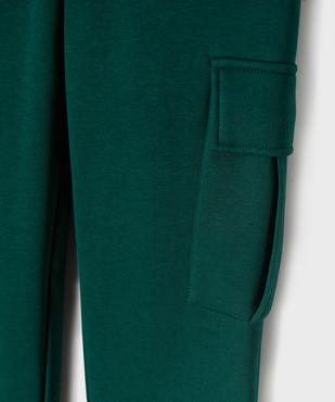 Pantalon de jogging cargo garçon vue2 - GEMO (JUNIOR) - GEMO