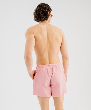 Short de bain rayé à taille élastiqué homme - LuluCastagnette vue3 - LULU CASTAGNETTE G4G D - GEMO