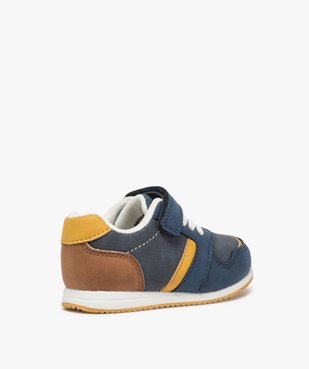 Baskets bébé garçon multicolores style rétro running vue4 - GEMO(BEBE DEBT) - GEMO