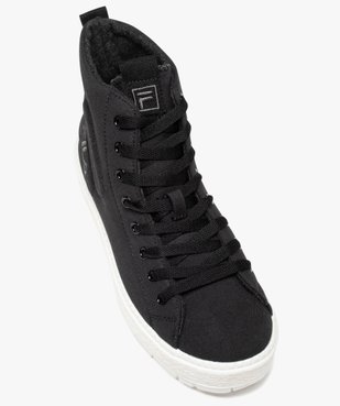 Baskets femme montantes en toile unie - Fila Potenza vue5 - FILA - GEMO