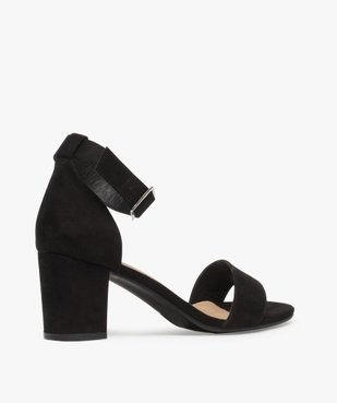 Sandales à talon avec bride cheville spéciales pied large femme - Valentina Baldano vue4 - VALENTINA BALDA - GEMO