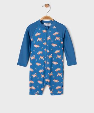 Maillot de bain combinaison anti UV à motifs crabes bébé garçon vue2 - GEMO(BEBE DEBT) - GEMO