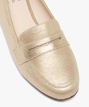 Mocassins femme unis style Penny Loafer vue6 - GEMO 4G FEMME - GEMO