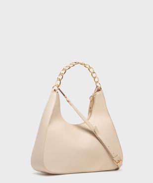 Sac à main ajouré à anse en chaîne dorée femme vue2 - GEMO (ACCESS) - GEMO