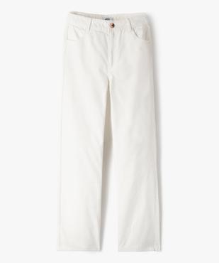 Jean Straight taille ajustable fille vue1 - GEMO (JUNIOR) - GEMO