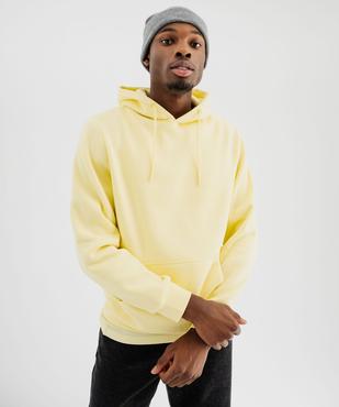 Sweat à capuche en molleton doux homme vue1 - GEMO 4G HOMME - GEMO