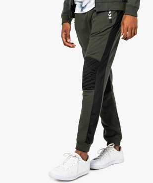 Pantalon de jogging homme avec surpiqûres - Kwell by Soprano vue1 - KWELL - GEMO